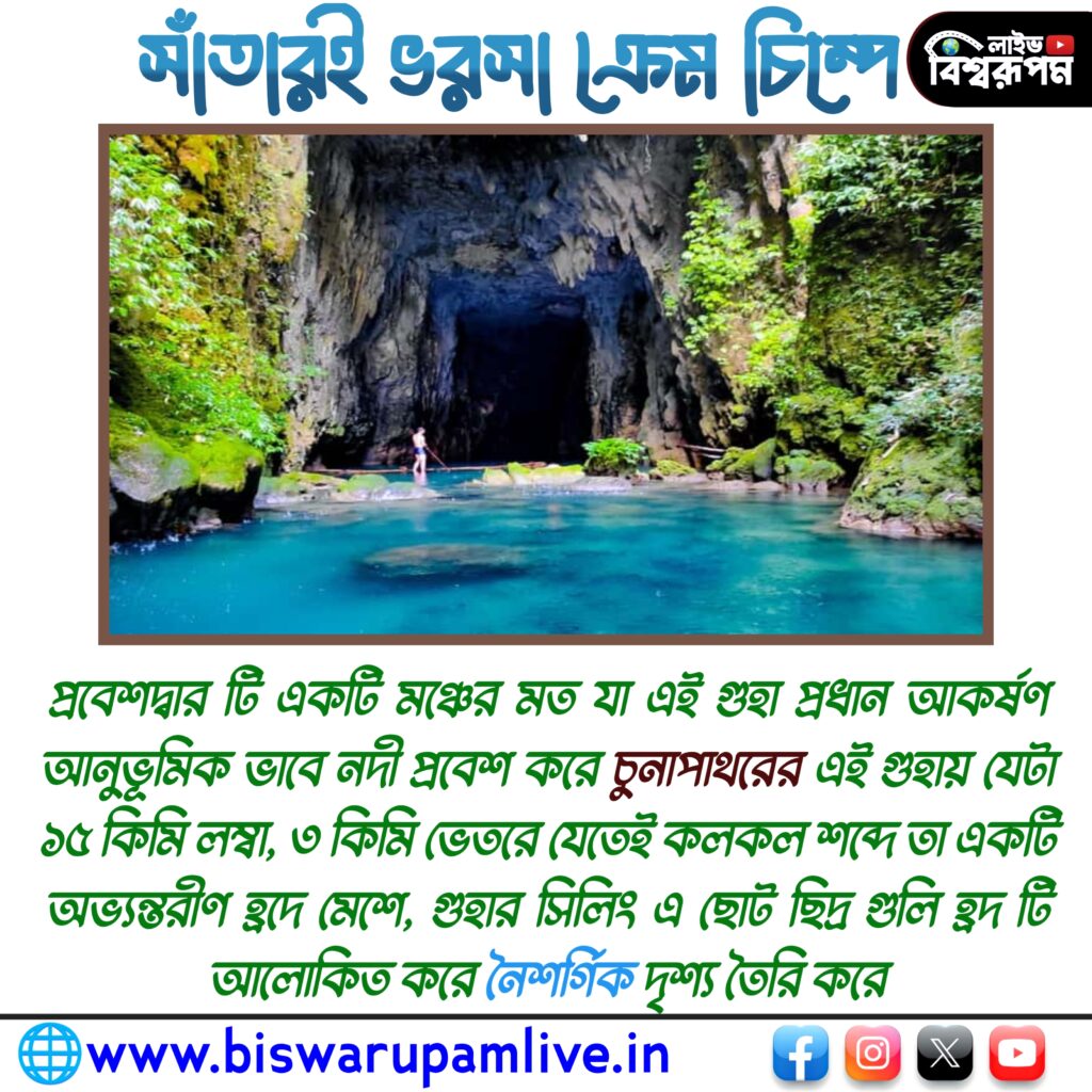 Krem Chympe – India’s hidden river cave